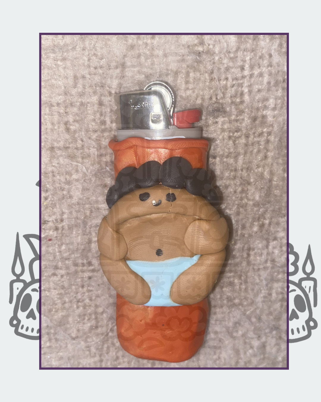 Worry Stone Lighter Case