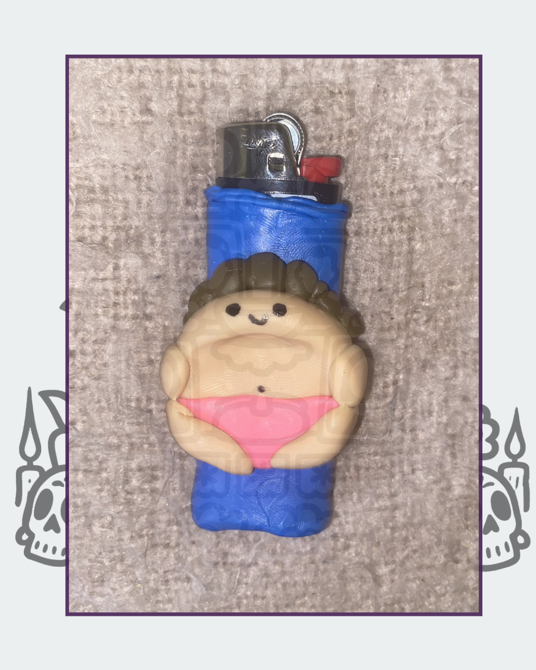 Worry Stone Lighter Case